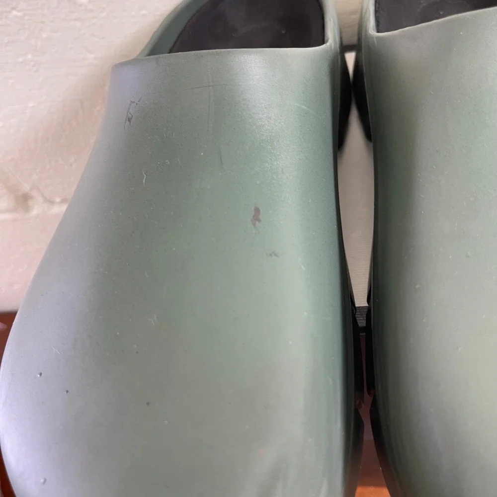 Birkenstock Super Birki 2.0 Green Polyurethane Clog Mule Slip On Men 44 EU/11 US